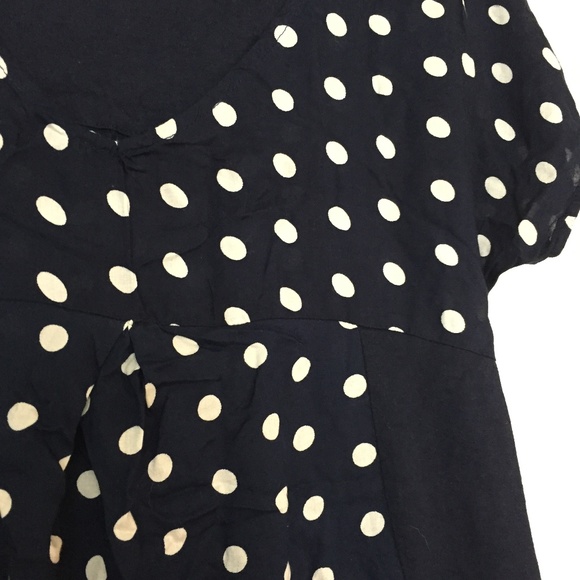 Anthropologie Porridge Polka Dot Short Sleeve Tee - Picture 3 of 8